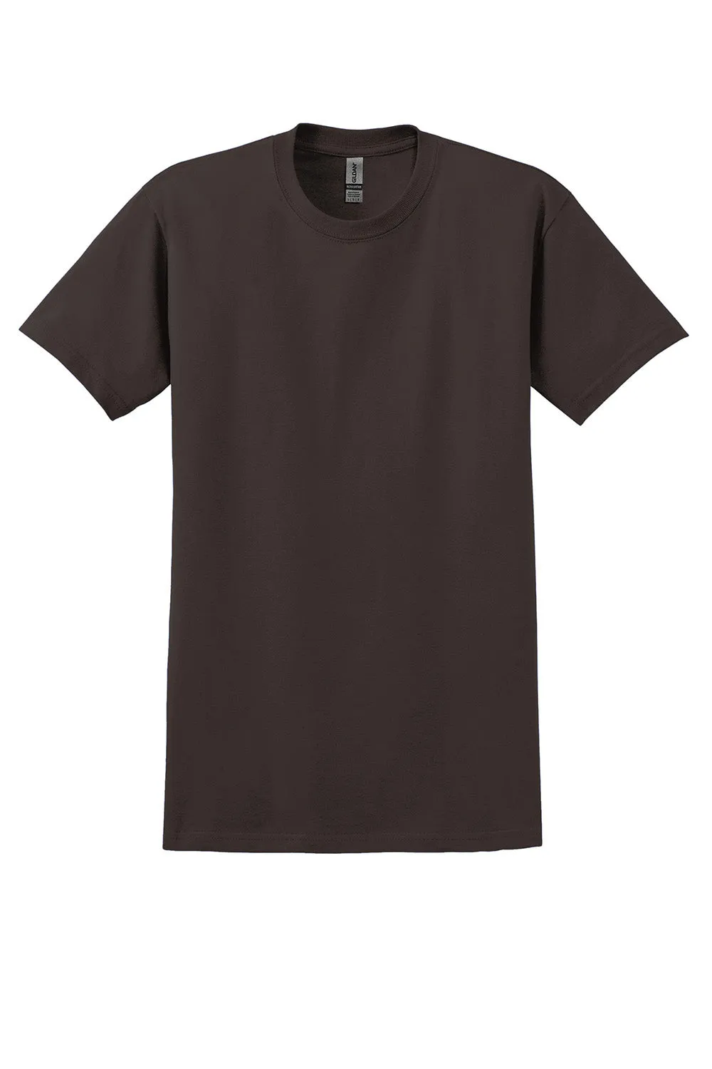 Gildan Mens Ultra Short Sleeve Crewneck T-Shirt - Dark Chocolate Brown  Affordable Clothing Gildan