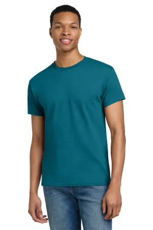 Gildan Mens Ultra Short Sleeve Crewneck T-Shirt - Galapagos Blue  Affordable Clothing Gildan