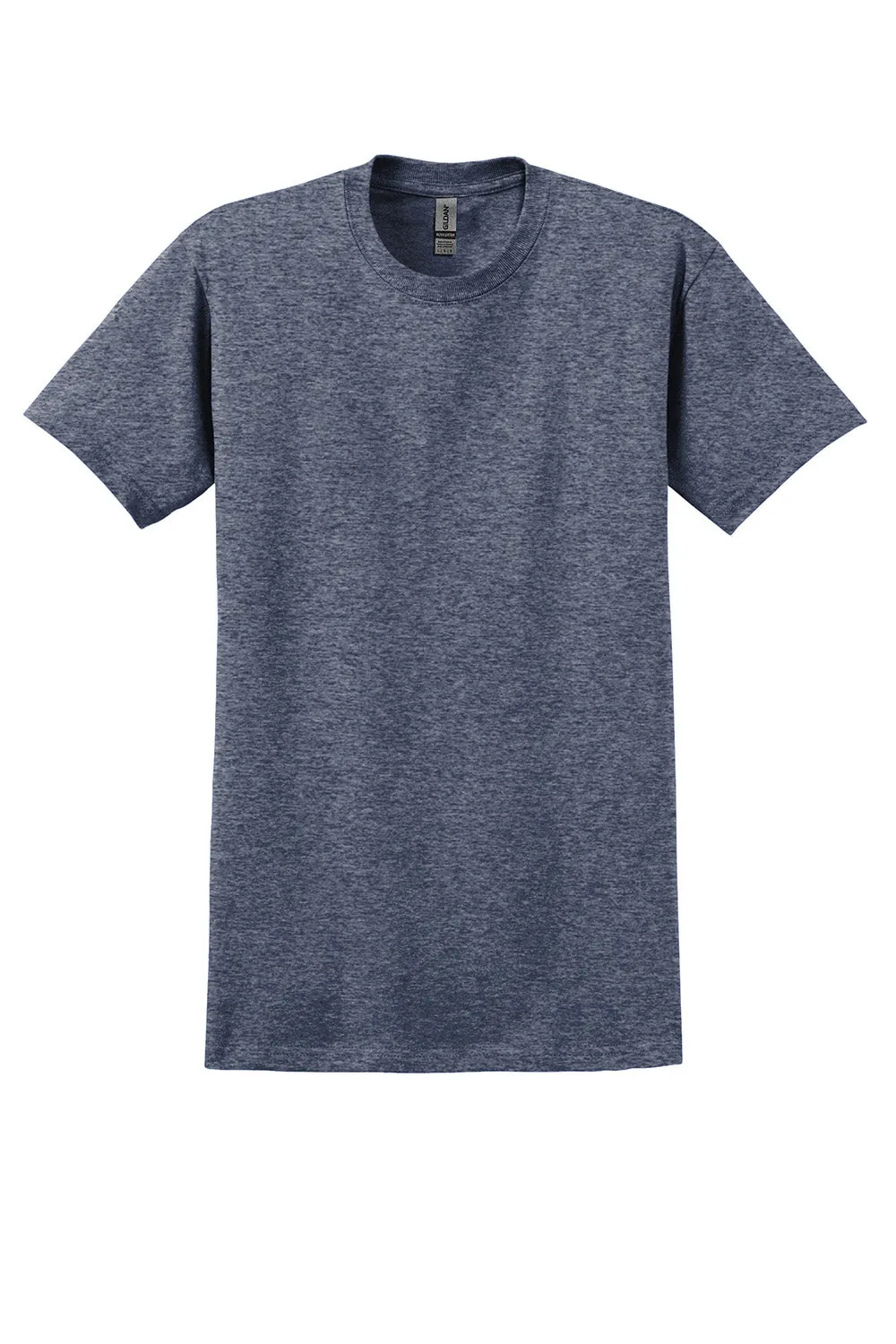 Gildan Mens Ultra Short Sleeve Crewneck T-Shirt - Heather Navy Blue  Affordable Clothing Gildan