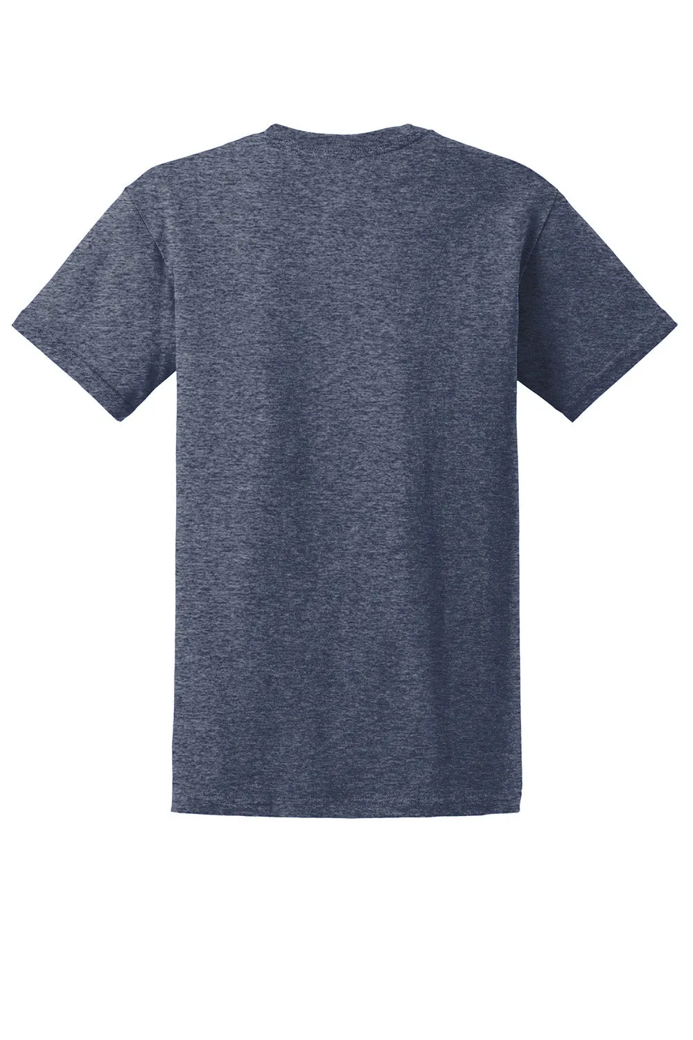 Gildan Mens Ultra Short Sleeve Crewneck T-Shirt - Heather Navy Blue  Affordable Clothing Gildan