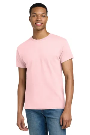 Gildan Mens Ultra Short Sleeve Crewneck T-Shirt - Light Pink  Affordable Clothing Gildan