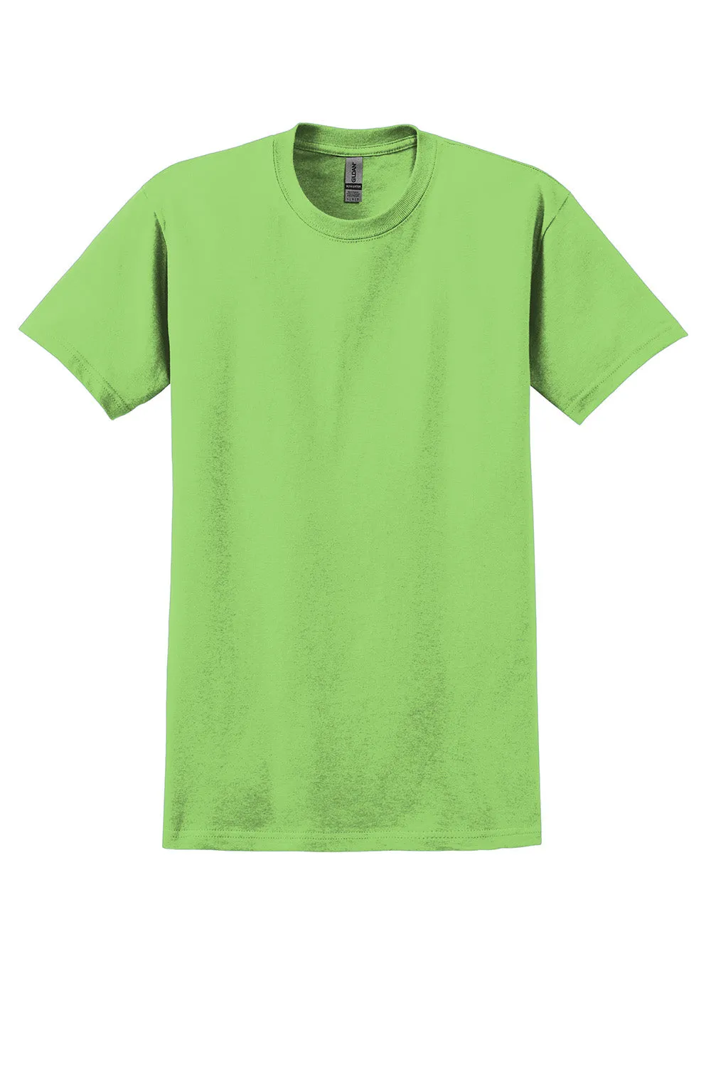Gildan Mens Ultra Short Sleeve Crewneck T-Shirt - Lime Green  Affordable Clothing Gildan