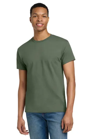 Gildan Mens Ultra Short Sleeve Crewneck T-Shirt - Military Green  Affordable Clothing Gildan