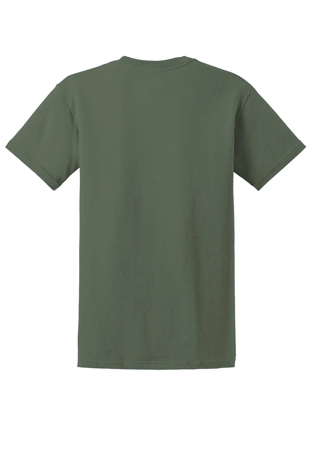 Gildan Mens Ultra Short Sleeve Crewneck T-Shirt - Military Green  Affordable Clothing Gildan