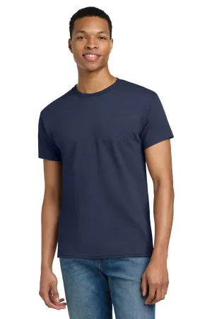 Gildan Mens Ultra Short Sleeve Crewneck T-Shirt - Navy Blue  Affordable Clothing Gildan