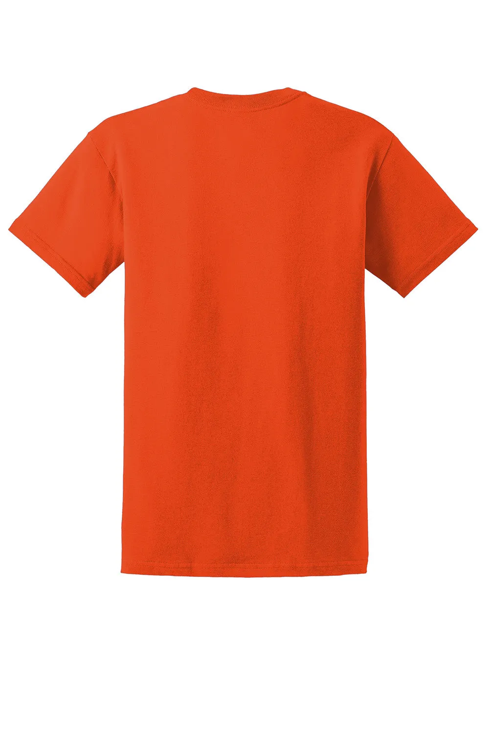 Gildan Mens Ultra Short Sleeve Crewneck T-Shirt - Orange  Affordable Clothing Gildan