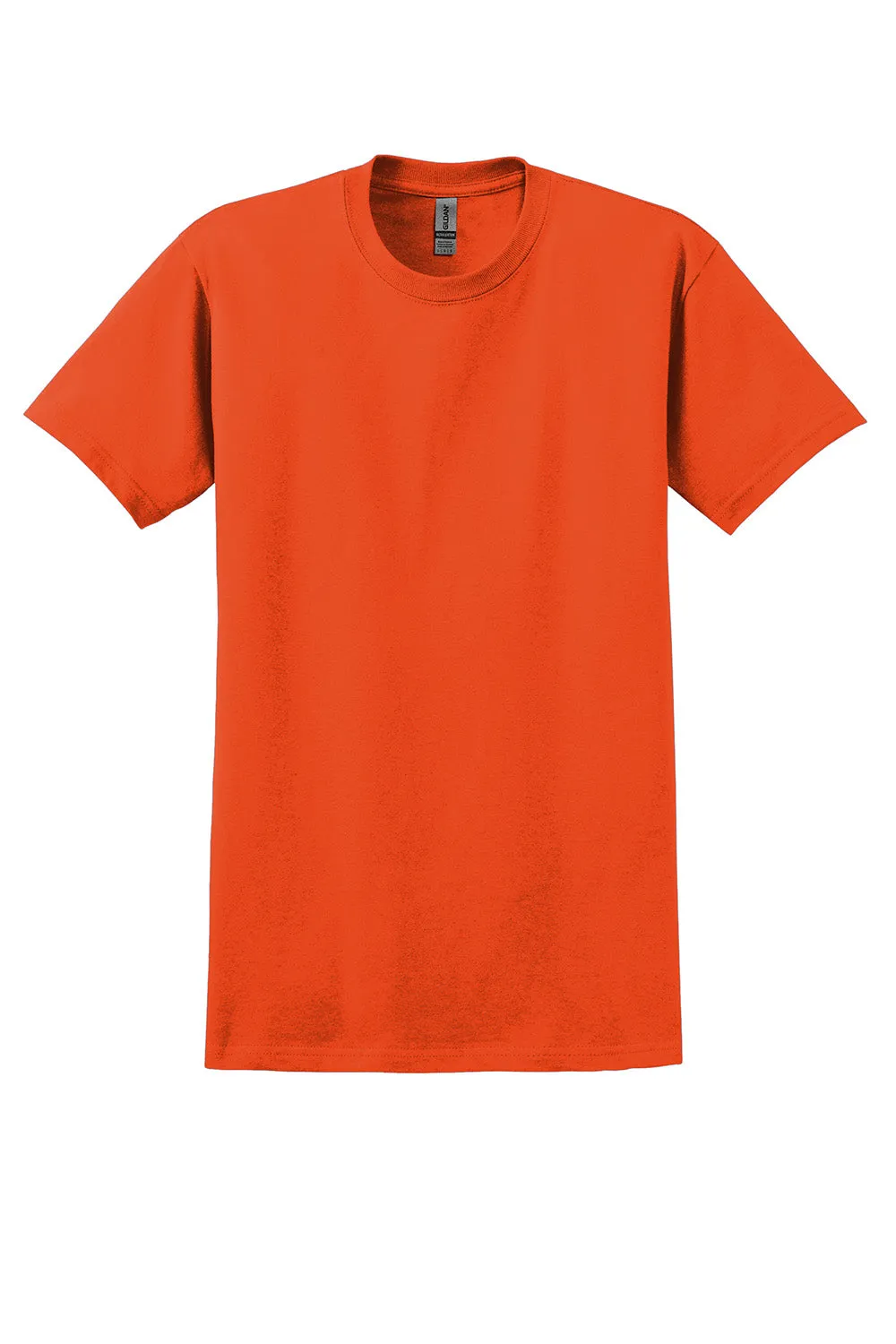 Gildan Mens Ultra Short Sleeve Crewneck T-Shirt - Orange  Affordable Clothing Gildan