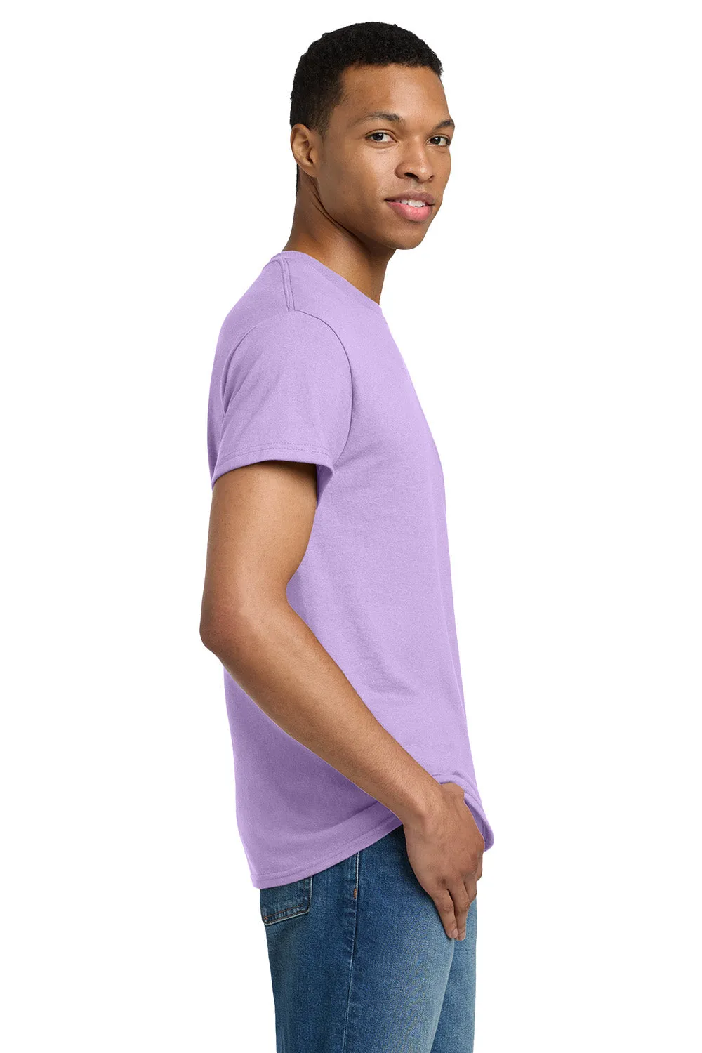 Gildan Mens Ultra Short Sleeve Crewneck T-Shirt - Orchid Purple  Affordable Clothing Gildan
