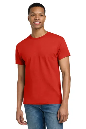 Gildan Mens Ultra Short Sleeve Crewneck T-Shirt - Red  Affordable Clothing Gildan