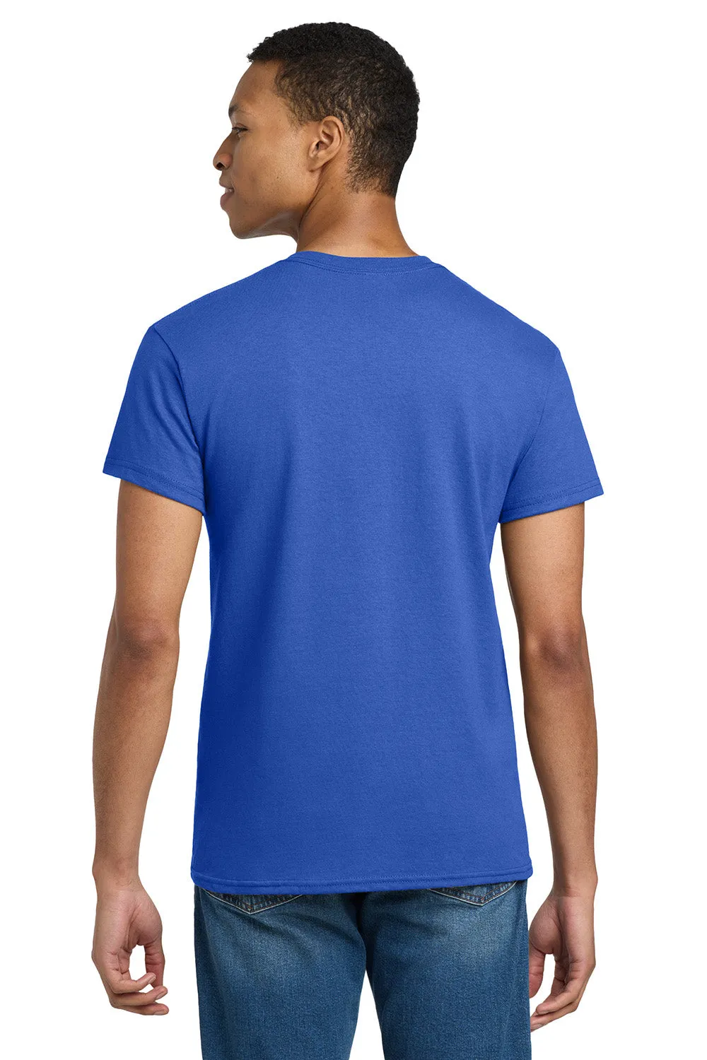 Gildan Mens Ultra Short Sleeve Crewneck T-Shirt - Royal Blue  Affordable Clothing Gildan
