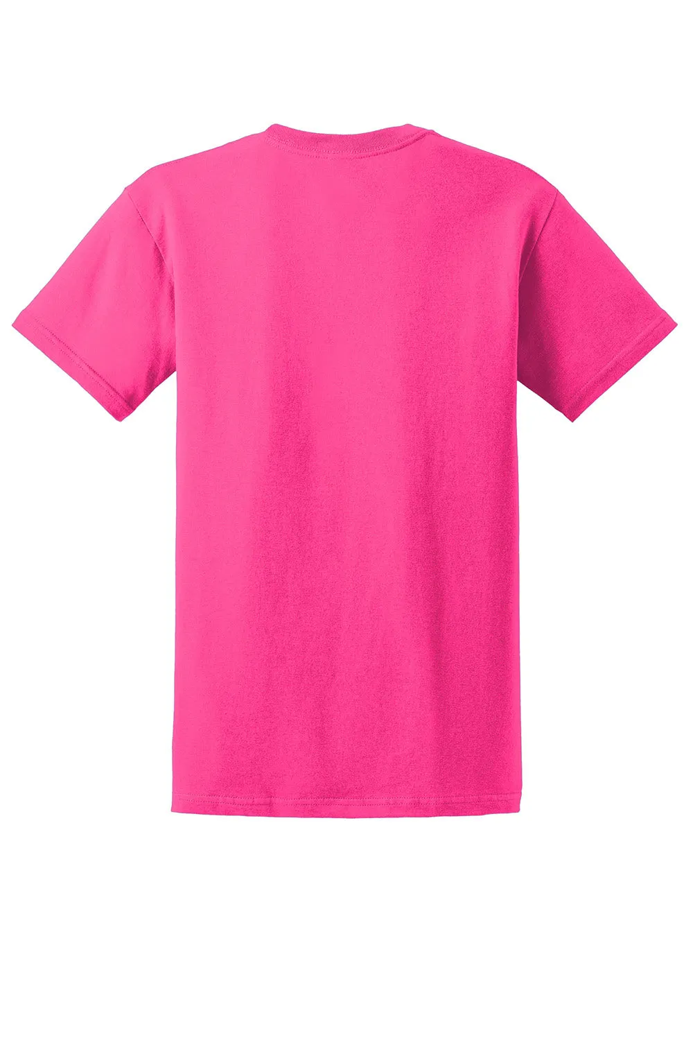 Gildan Mens Ultra Short Sleeve Crewneck T-Shirt - Safety Pink  Affordable Clothing Gildan