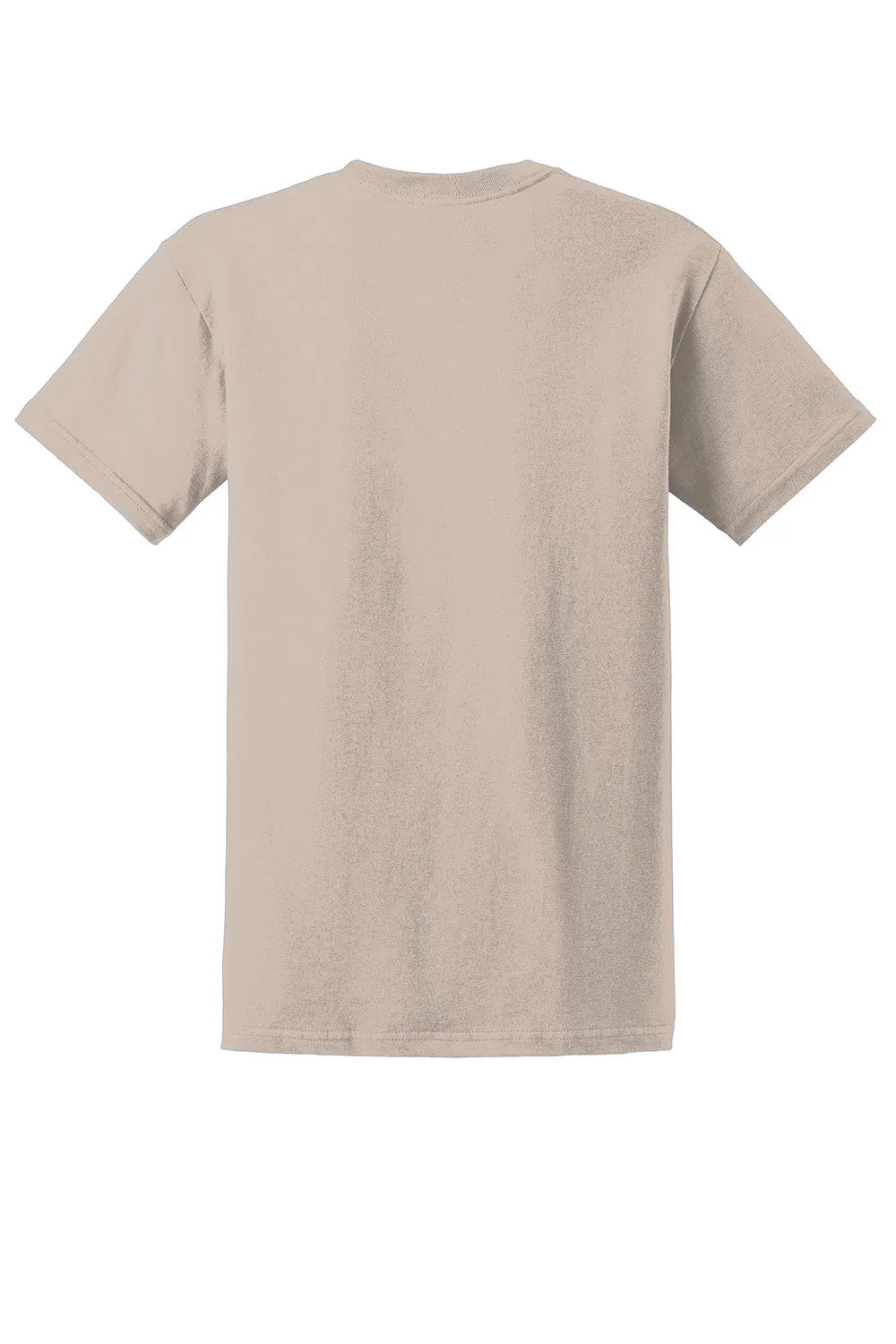 Gildan Mens Ultra Short Sleeve Crewneck T-Shirt - Sand  Affordable Clothing Gildan
