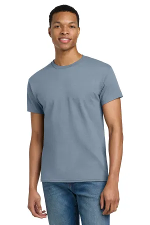 Gildan Mens Ultra Short Sleeve Crewneck T-Shirt - Stone Blue  Affordable Clothing Gildan