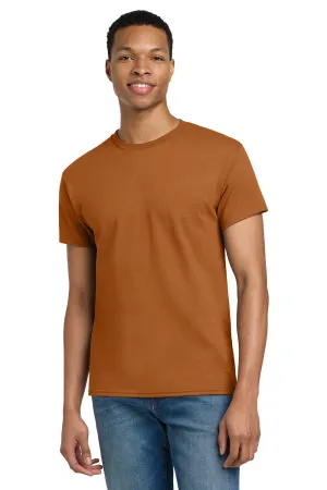 Gildan Mens Ultra Short Sleeve Crewneck T-Shirt - Texas Orange  Affordable Clothing Gildan