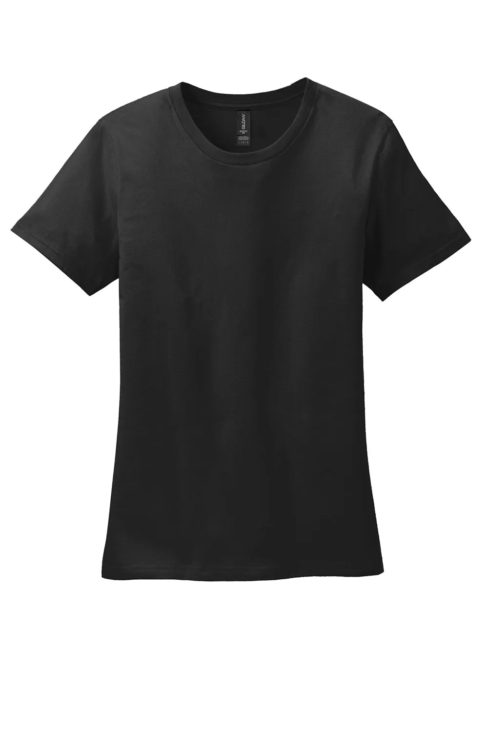 Gildan Womens Short Sleeve Crewneck T-Shirt - Black - Closeout  Affordable Clothing Gildan