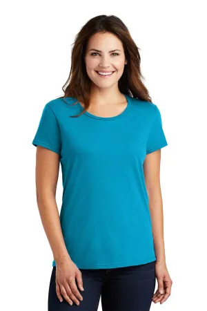 Gildan Womens Short Sleeve Crewneck T-Shirt - Caribbean Blue - Closeout  Affordable Clothing Gildan