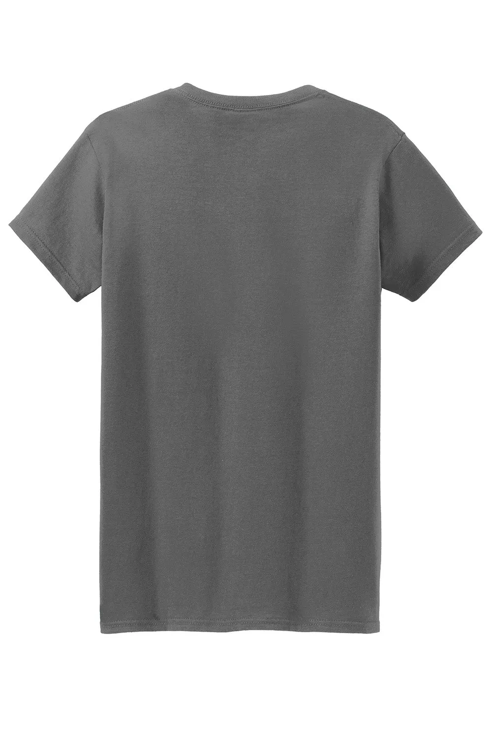 Gildan Womens Short Sleeve Crewneck T-Shirt - Charcoal Grey  Affordable Clothing Gildan