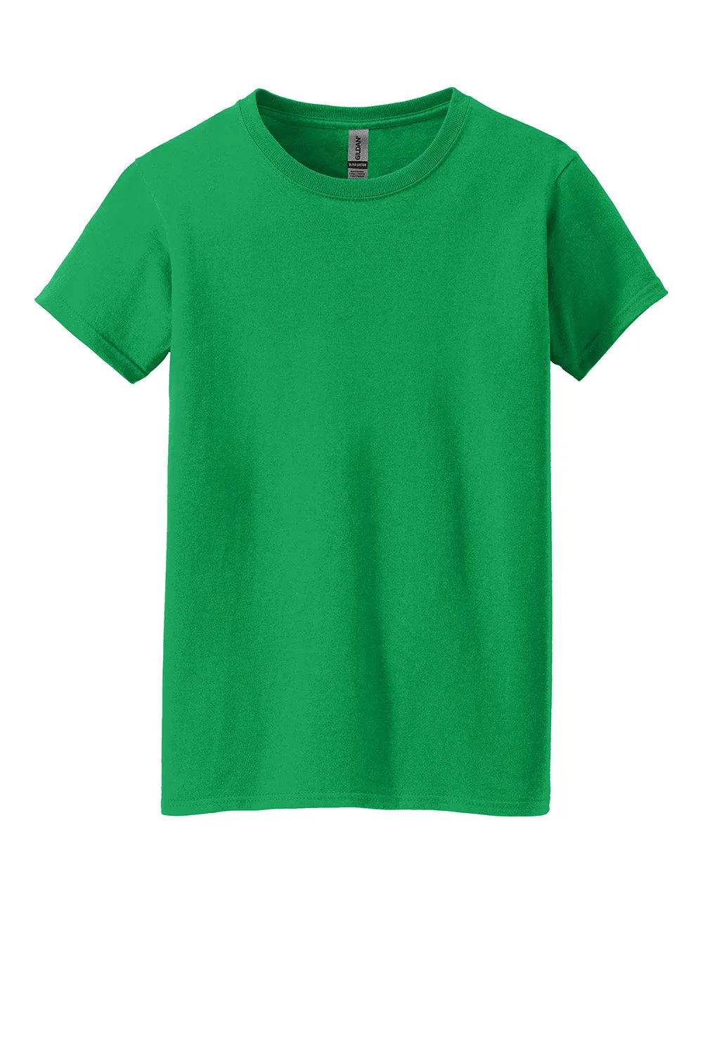 Gildan Womens Short Sleeve Crewneck T-Shirt - Irish Green  Affordable Clothing Gildan