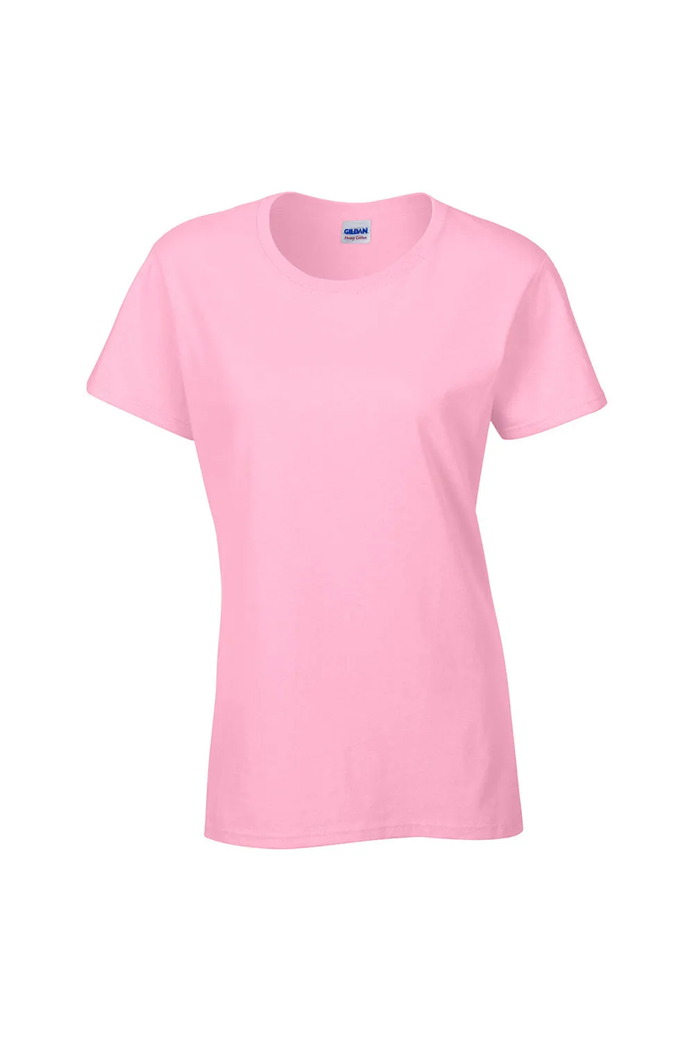 Gildan Womens Short Sleeve Crewneck T-Shirt - Light Pink  Affordable Clothing Gildan