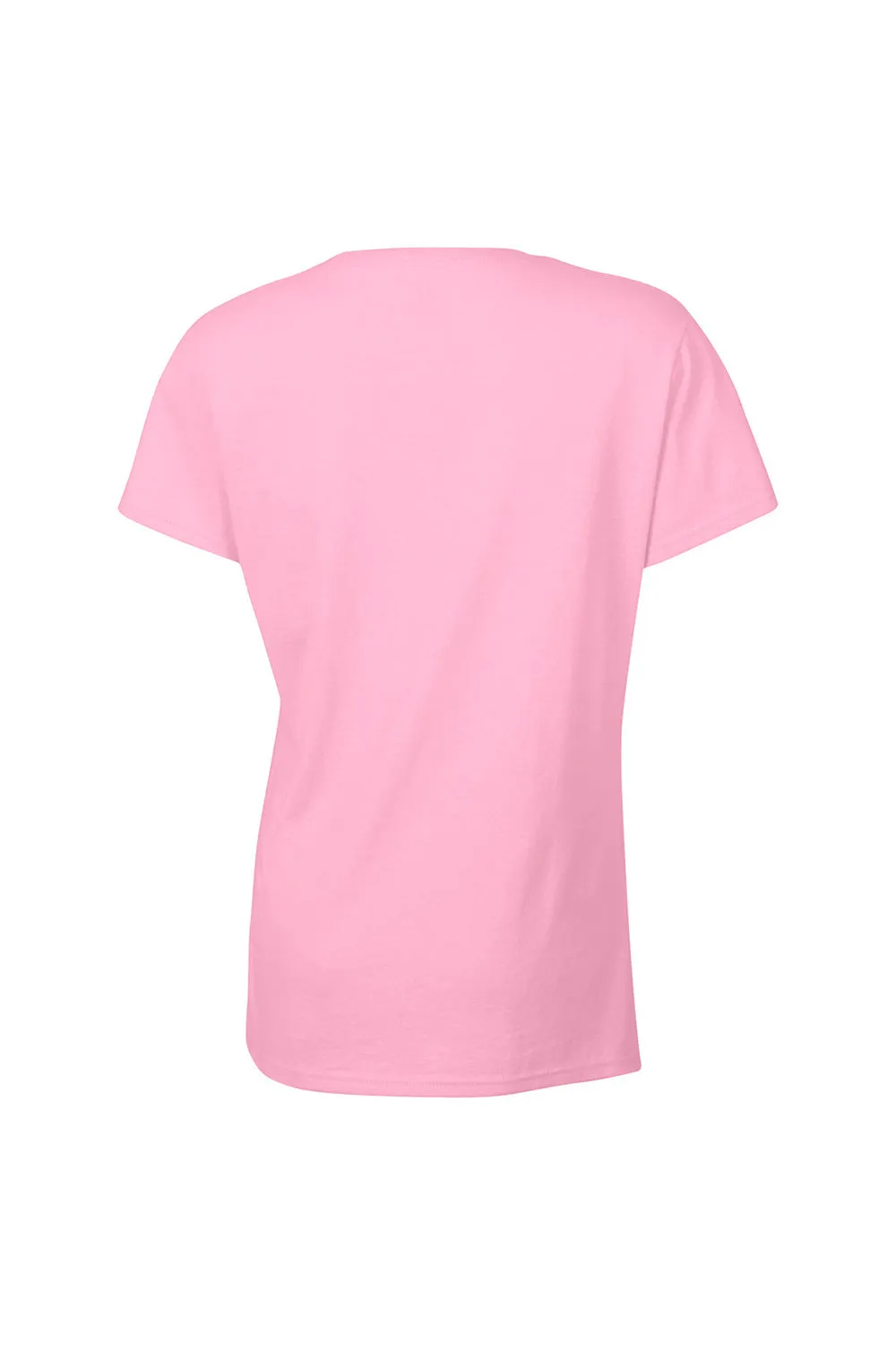 Gildan Womens Short Sleeve Crewneck T-Shirt - Light Pink  Affordable Clothing Gildan