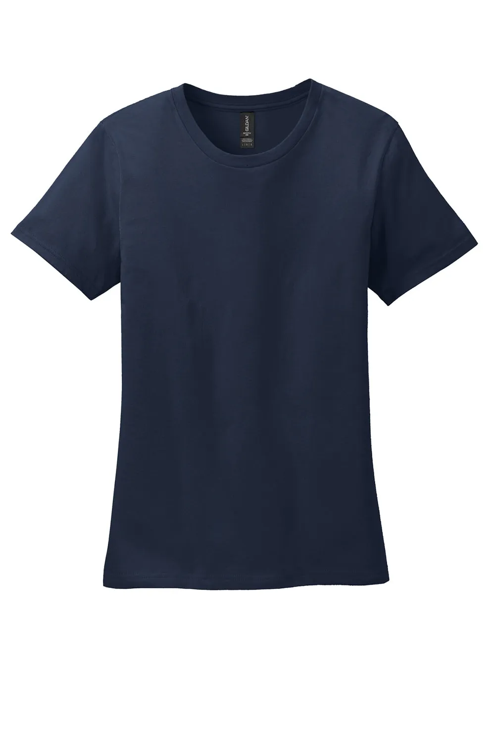 Gildan Womens Short Sleeve Crewneck T-Shirt - Navy Blue - Closeout  Affordable Clothing Gildan