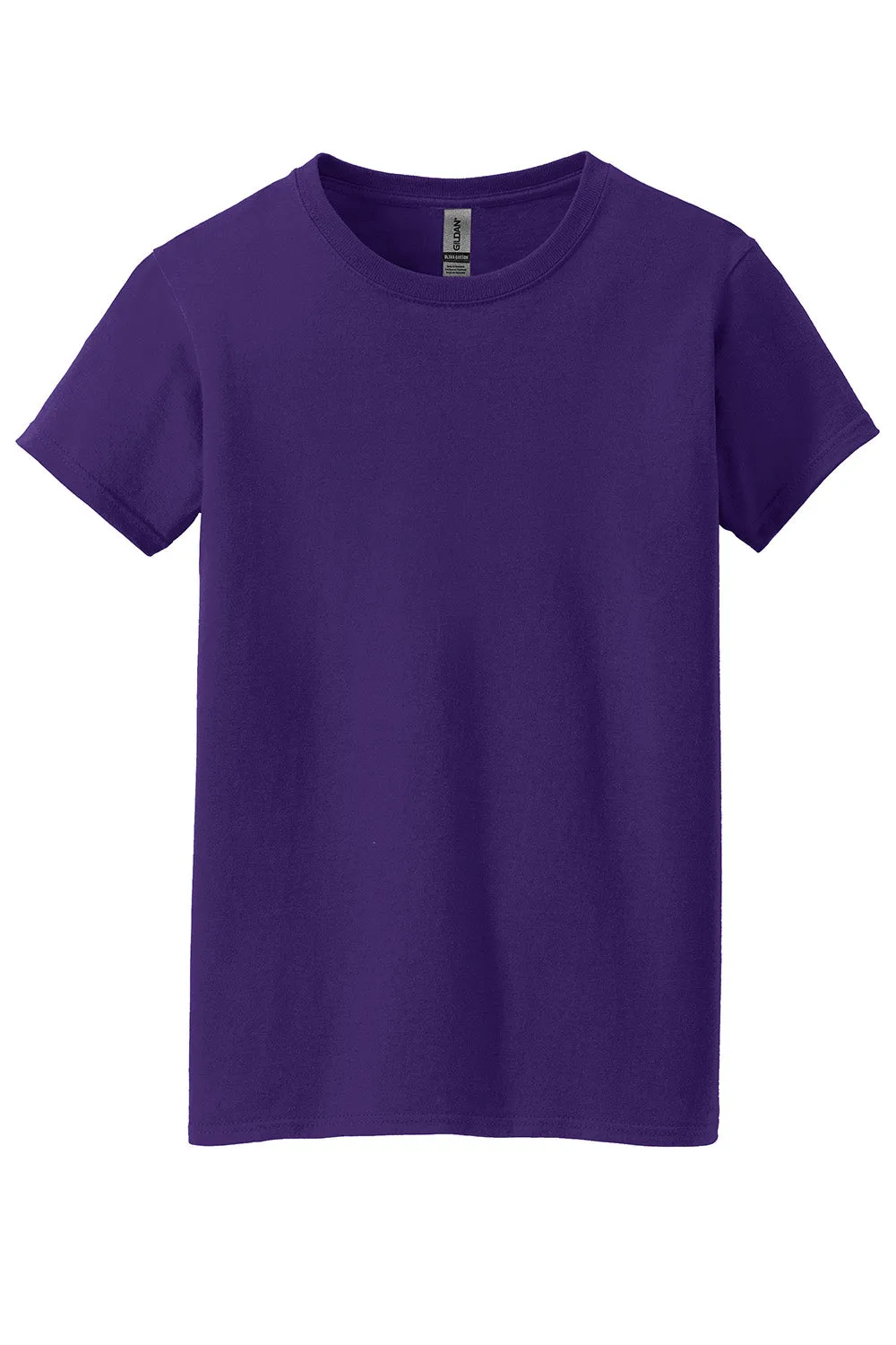Gildan Womens Short Sleeve Crewneck T-Shirt - Purple  Affordable Clothing Gildan