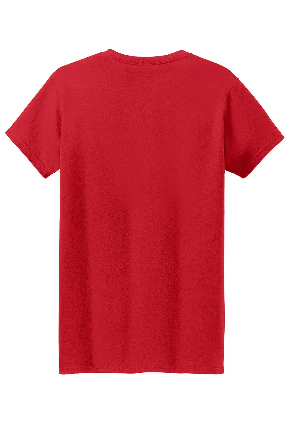 Gildan Womens Short Sleeve Crewneck T-Shirt - Red  Affordable Clothing Gildan