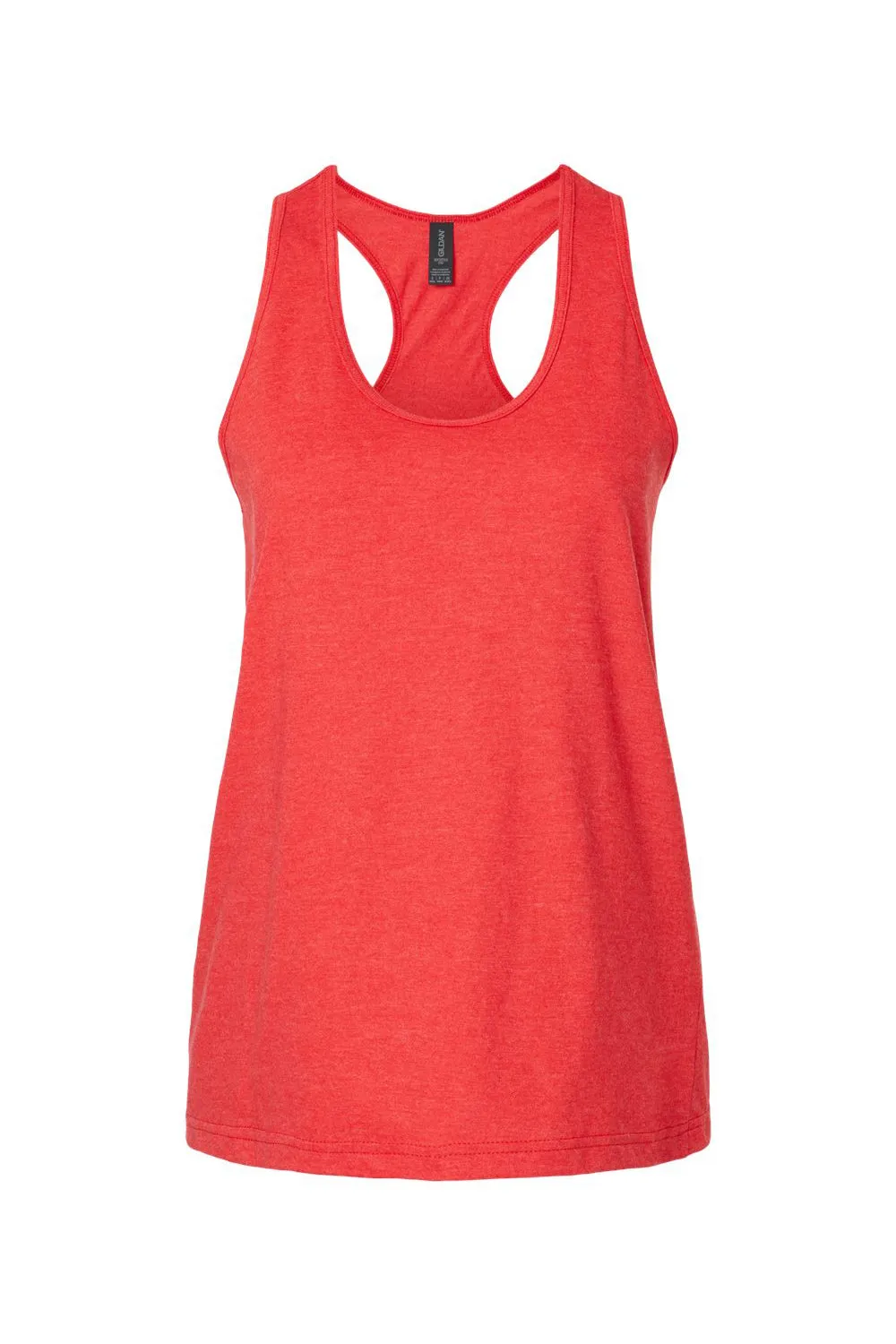Gildan Womens Softstyle CVC Racerback Tank Top - Red Mist  Affordable Clothing Gildan