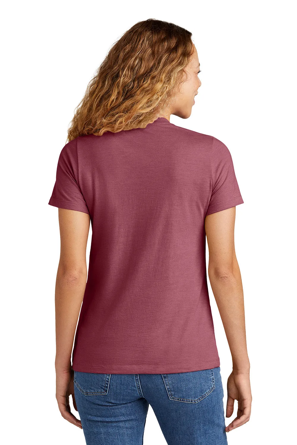 Gildan Womens Softstyle CVC Short Sleeve Crewneck T-Shirt - Maroon Mist  Affordable Clothing Gildan