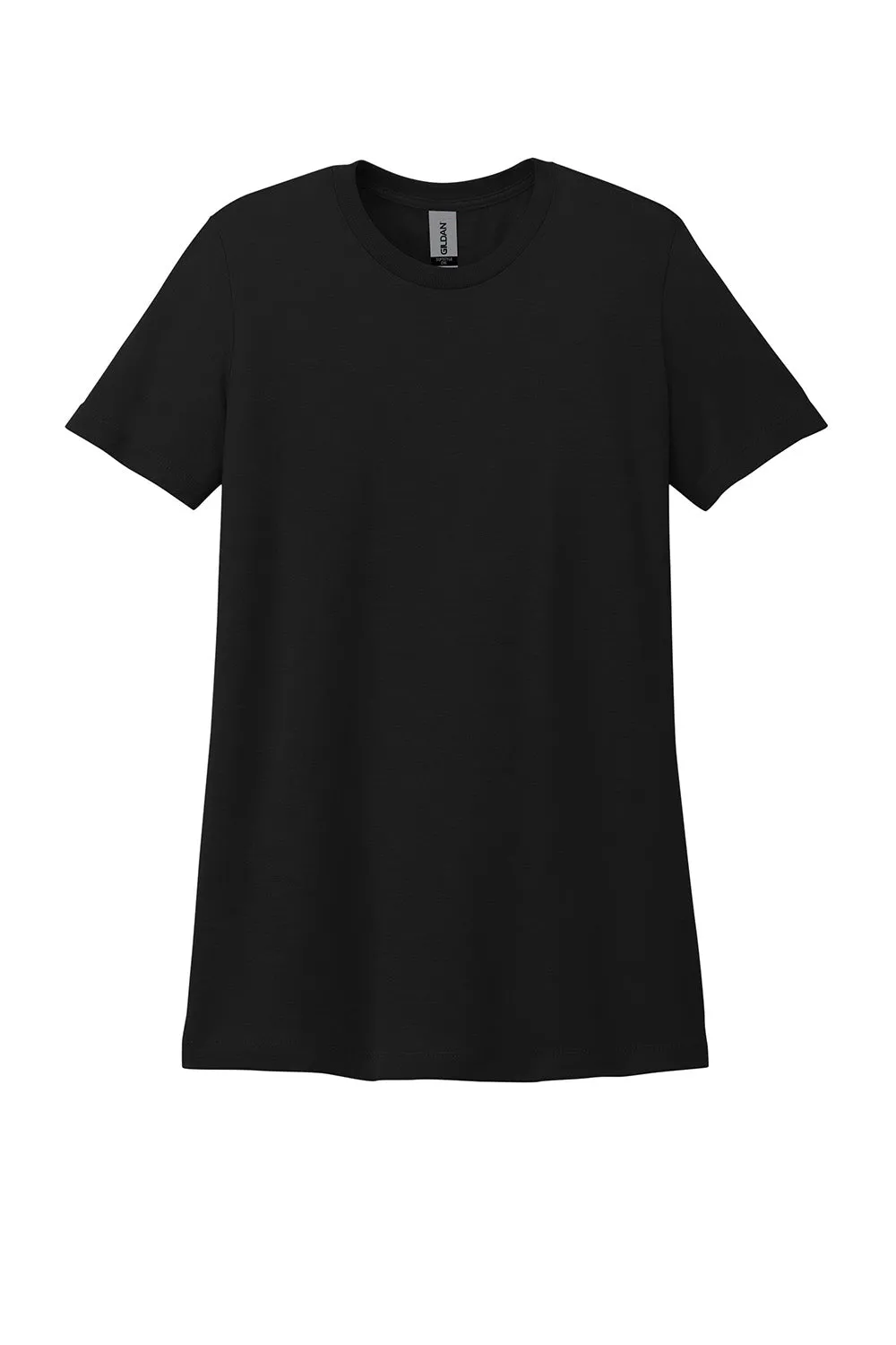 Gildan Womens Softstyle CVC Short Sleeve Crewneck T-Shirt - Pitch Black  Affordable Clothing Gildan