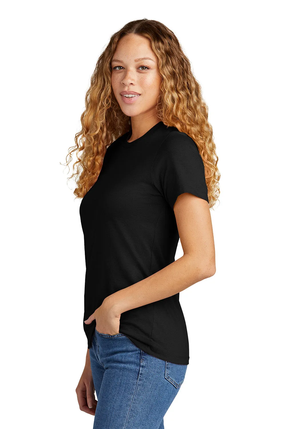 Gildan Womens Softstyle CVC Short Sleeve Crewneck T-Shirt - Pitch Black  Affordable Clothing Gildan
