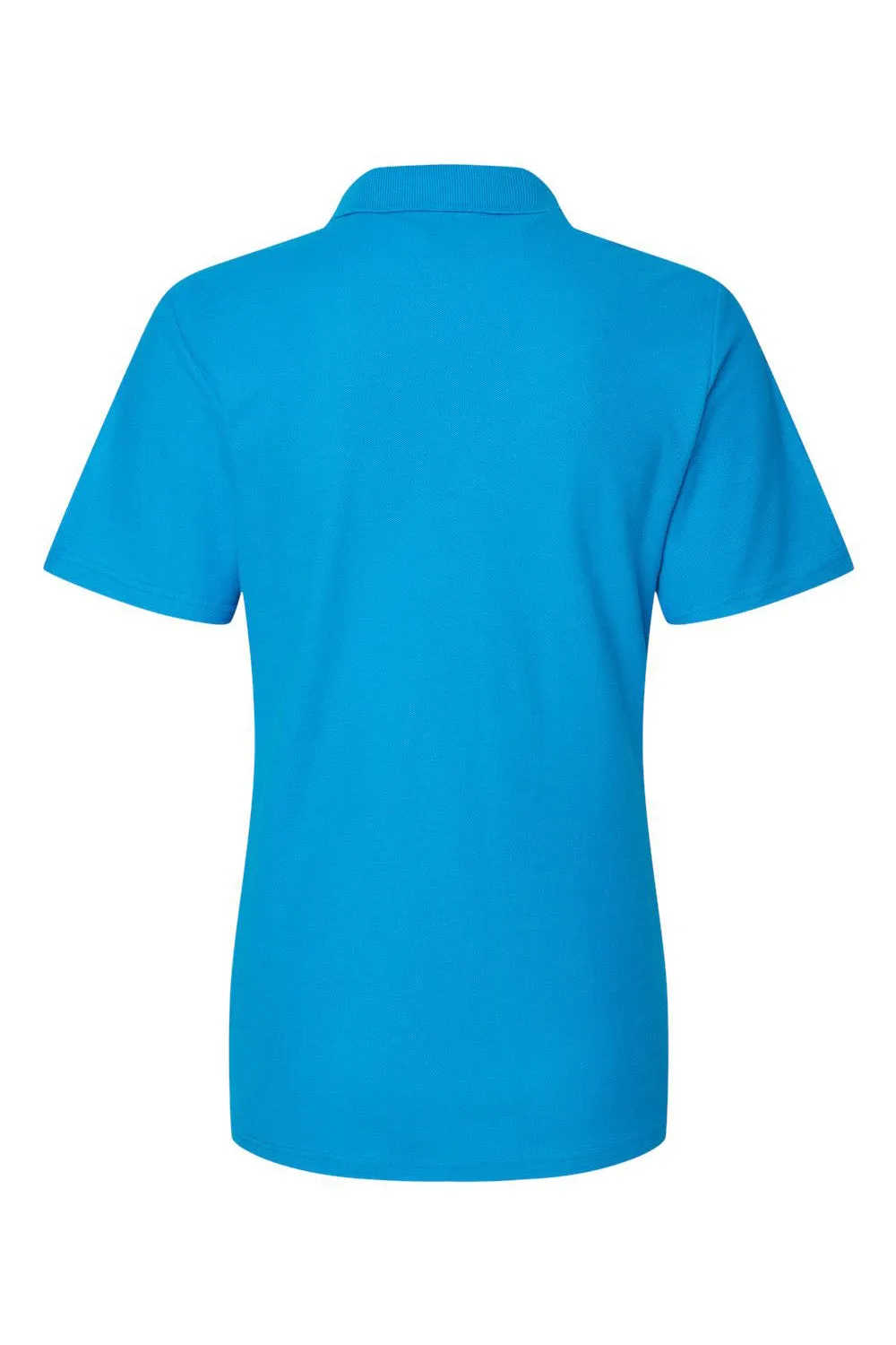 Gildan Womens SoftStyle Double Pique Short Sleeve Polo Shirt - Sapphire Blue  Affordable Clothing Gildan