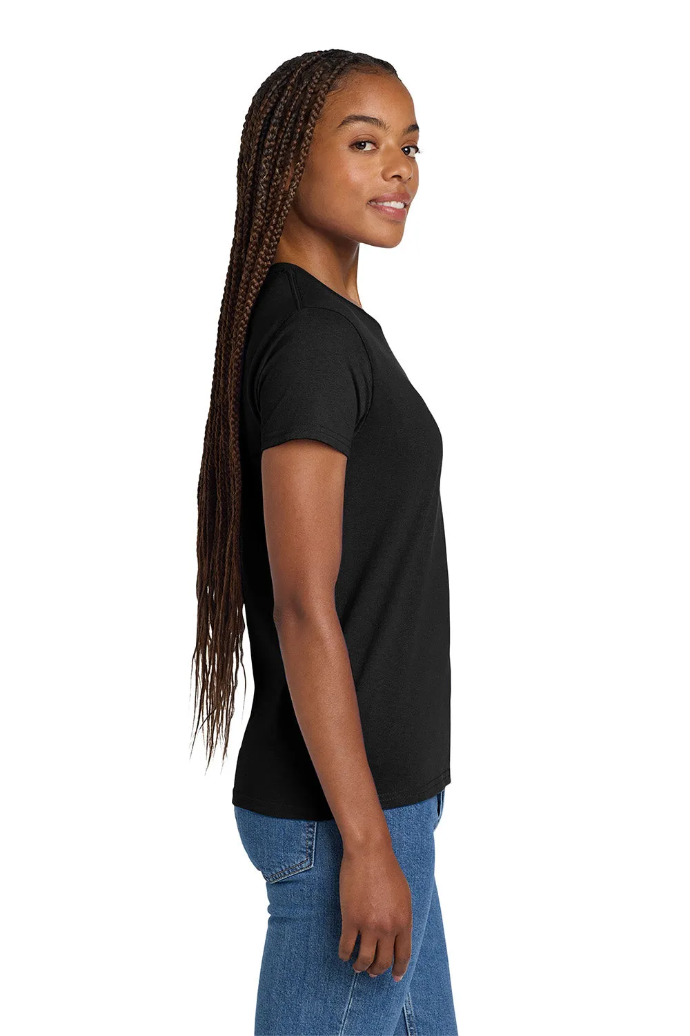 Gildan Womens Ultra Short Sleeve Crewneck T-Shirt - Black  Affordable Clothing Gildan