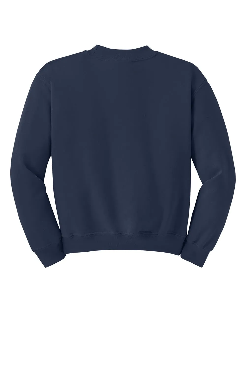 Gildan Youth Pill Resistant Fleece Crewneck Sweatshirt - Navy Blue  Affordable Clothing Gildan