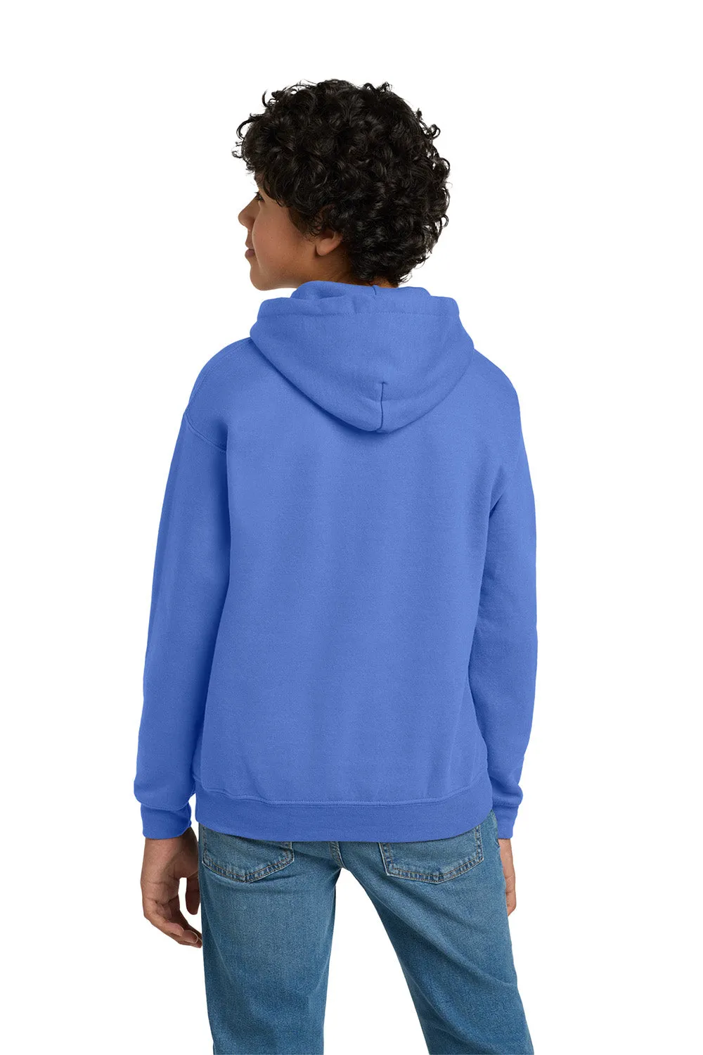 Gildan Youth Pill Resistant Hooded Sweatshirt Hoodie w/ Pouch Pocket - Carolina Blue  Affordable Clothing Gildan