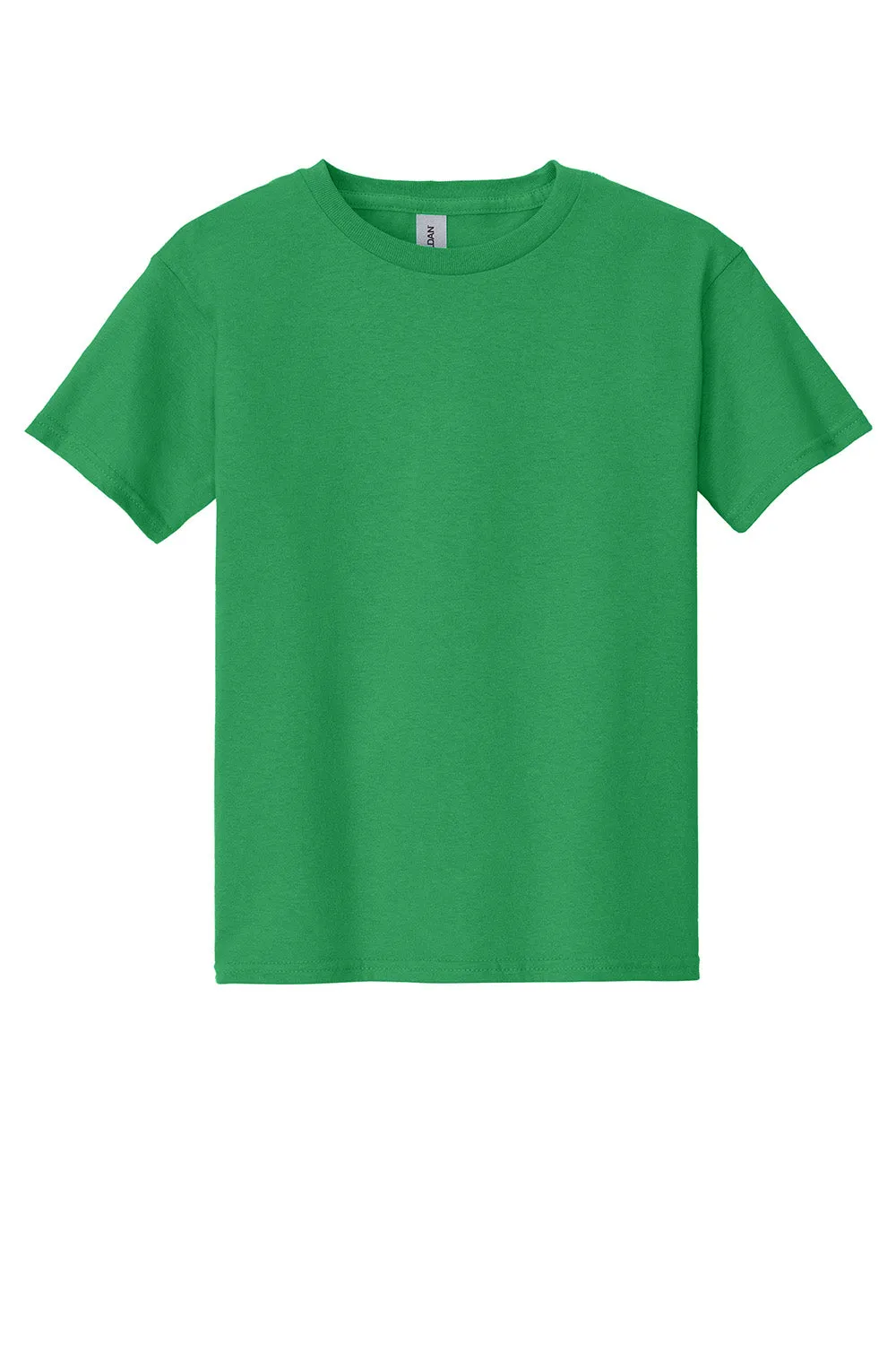 Gildan Youth Short Sleeve Crewneck T-Shirt - Irish Green  Affordable Clothing Gildan