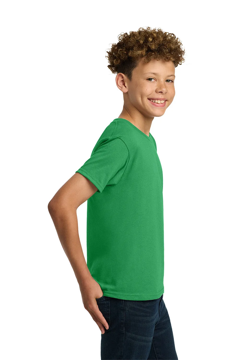 Gildan Youth Short Sleeve Crewneck T-Shirt - Irish Green  Affordable Clothing Gildan