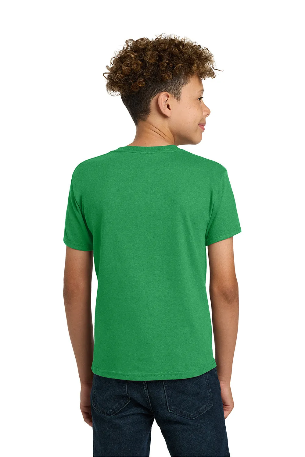 Gildan Youth Short Sleeve Crewneck T-Shirt - Irish Green  Affordable Clothing Gildan