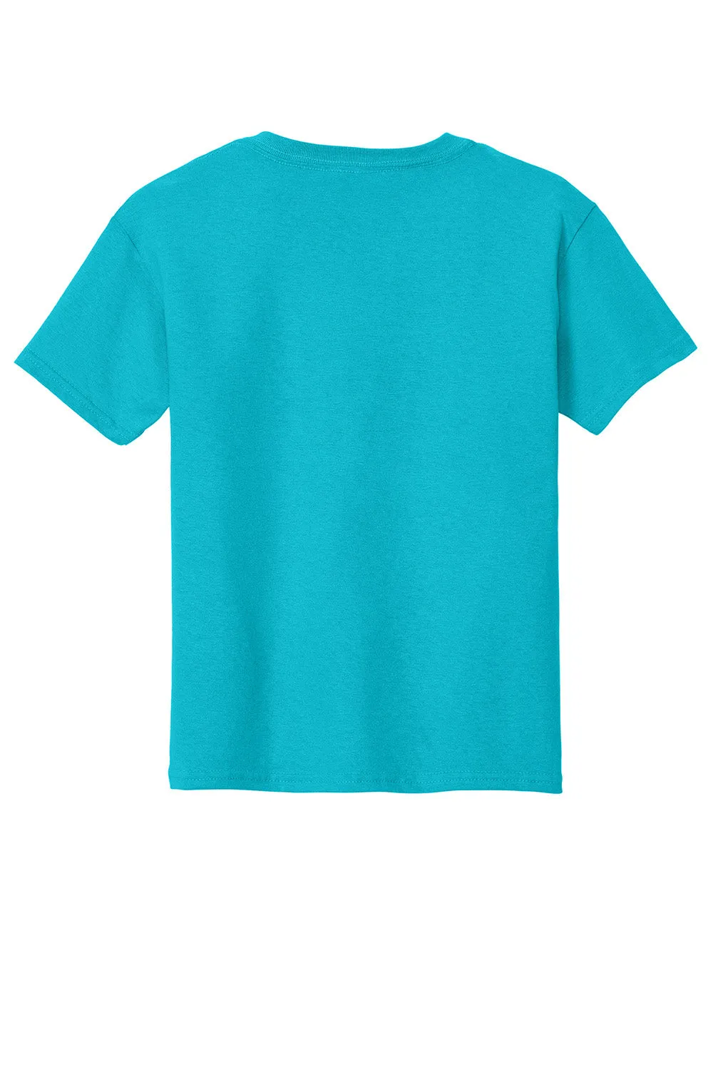 Gildan Youth Short Sleeve Crewneck T-Shirt - Tropical Blue  Affordable Clothing Gildan