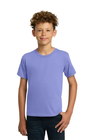 Gildan Youth Short Sleeve Crewneck T-Shirt - Violet Purple  Affordable Clothing Gildan