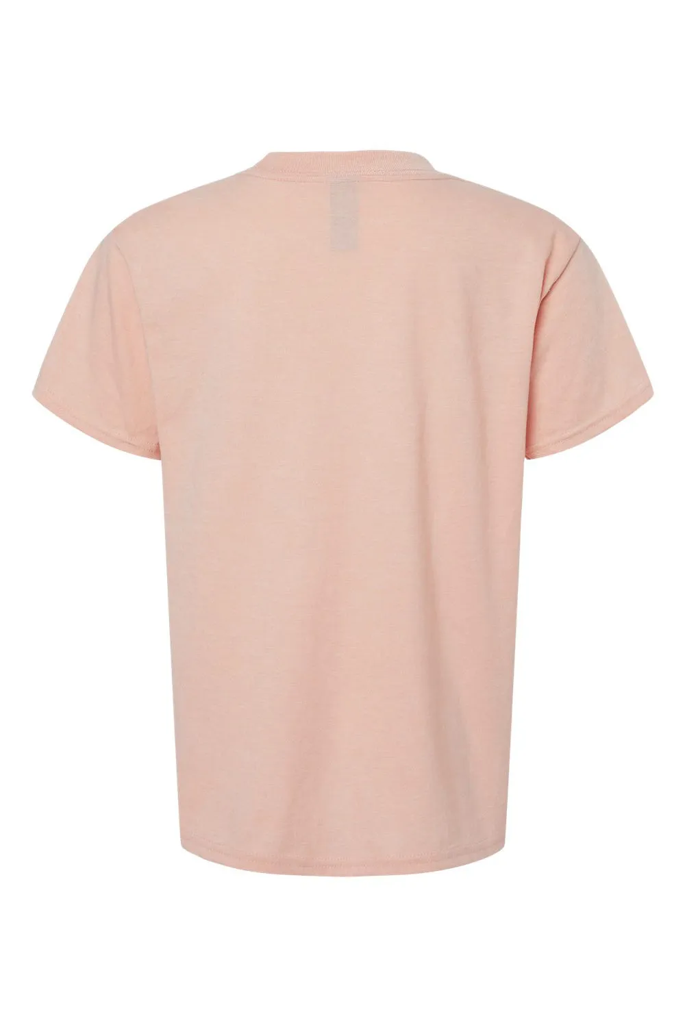 Gildan Youth Softstyle CVC Short Sleeve Crewneck T-Shirt - Dusty Rose Pink  Affordable Clothing Gildan