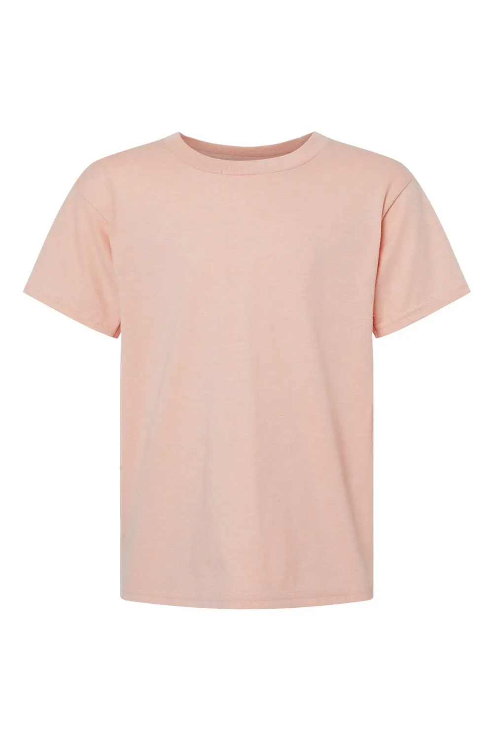 Gildan Youth Softstyle CVC Short Sleeve Crewneck T-Shirt - Dusty Rose Pink  Affordable Clothing Gildan