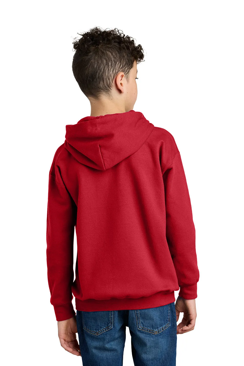 Gildan Youth Softstyle Hooded Sweatshirt Hoodie w/ Pouch Pocket - Red  Affordable Clothing Gildan