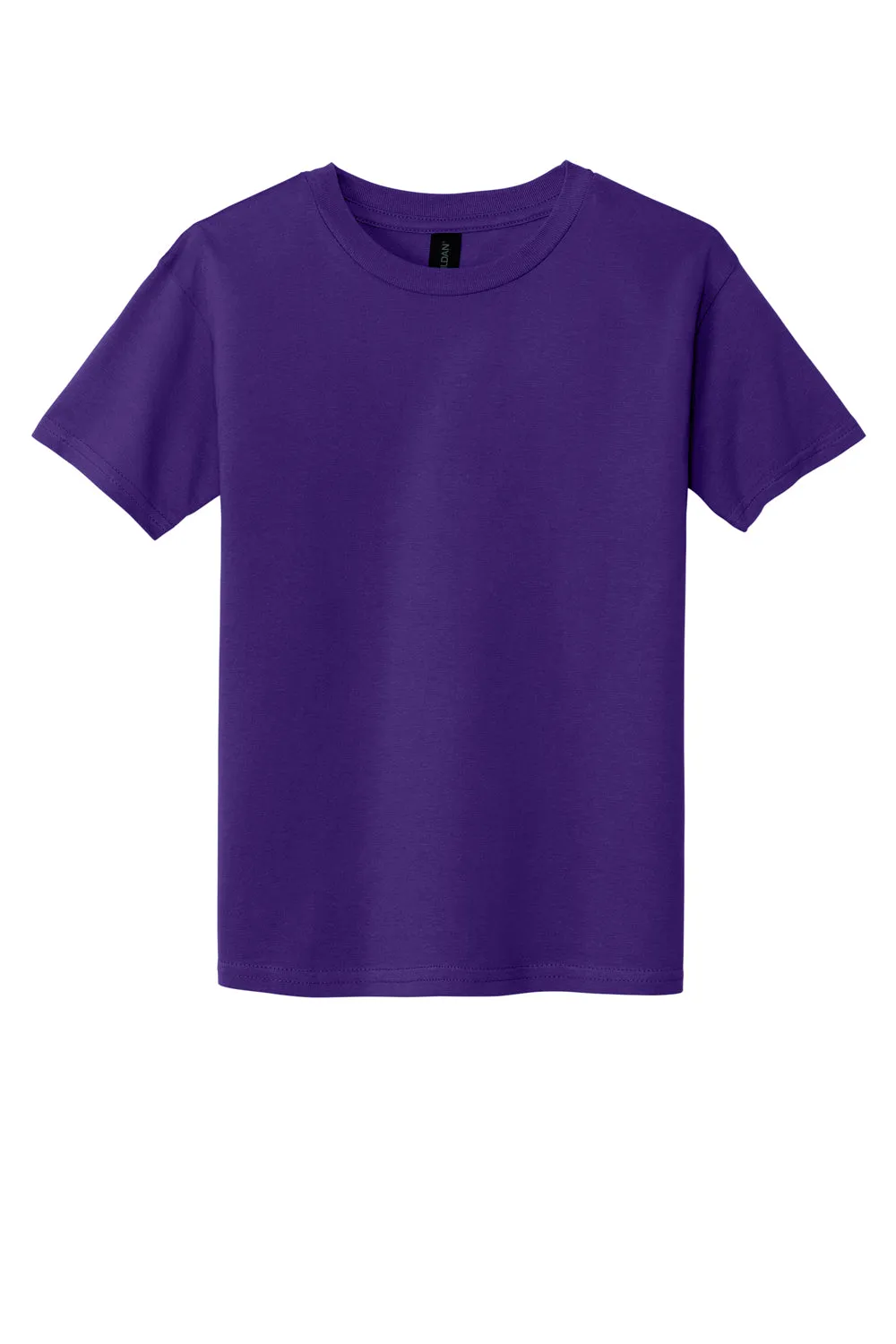 Gildan Youth Softstyle Short Sleeve Crewneck T-Shirt - Purple  Affordable Clothing Gildan