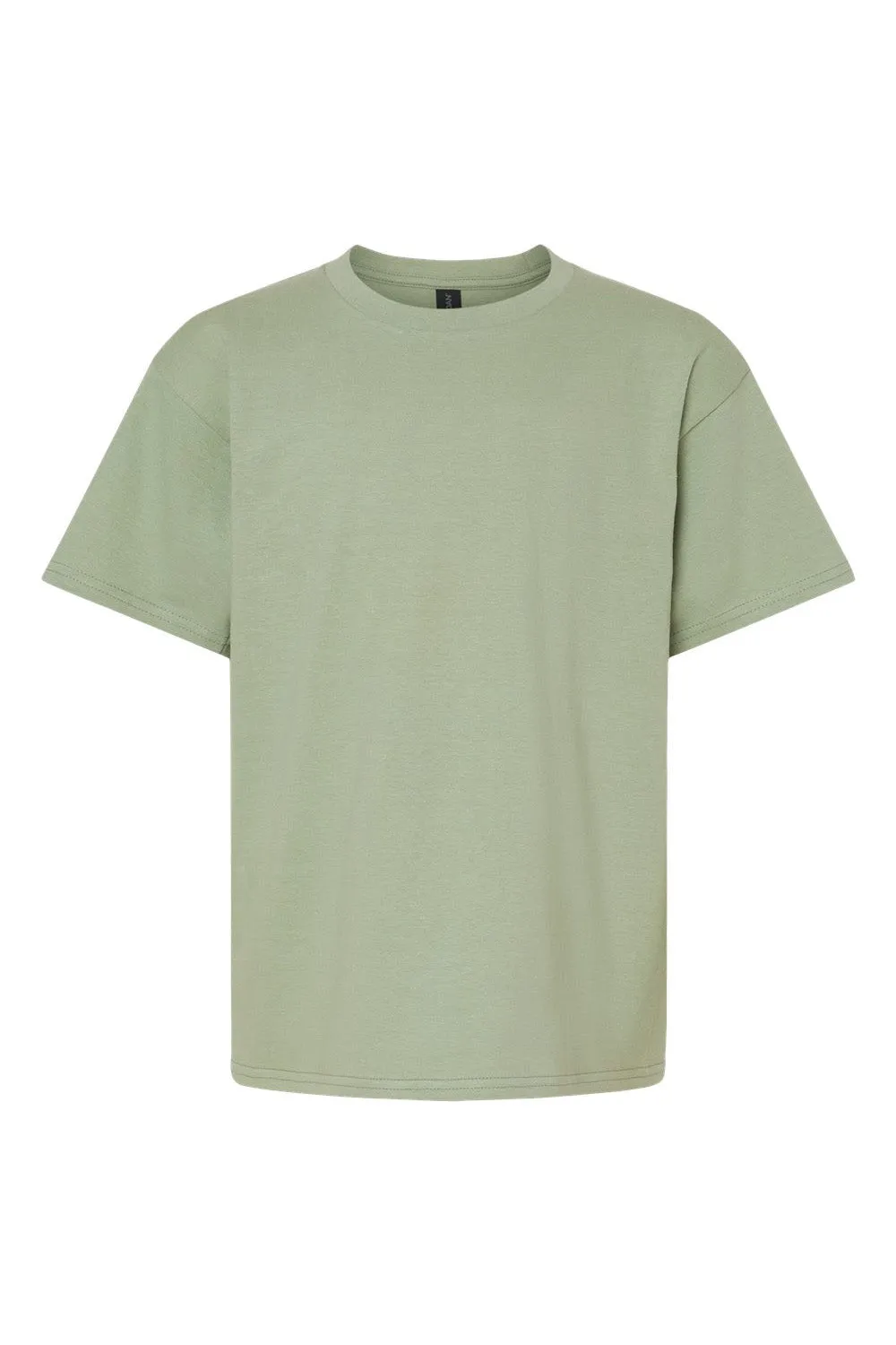 Gildan Youth Softstyle Short Sleeve Crewneck T-Shirt - Sage Green  Affordable Clothing Gildan