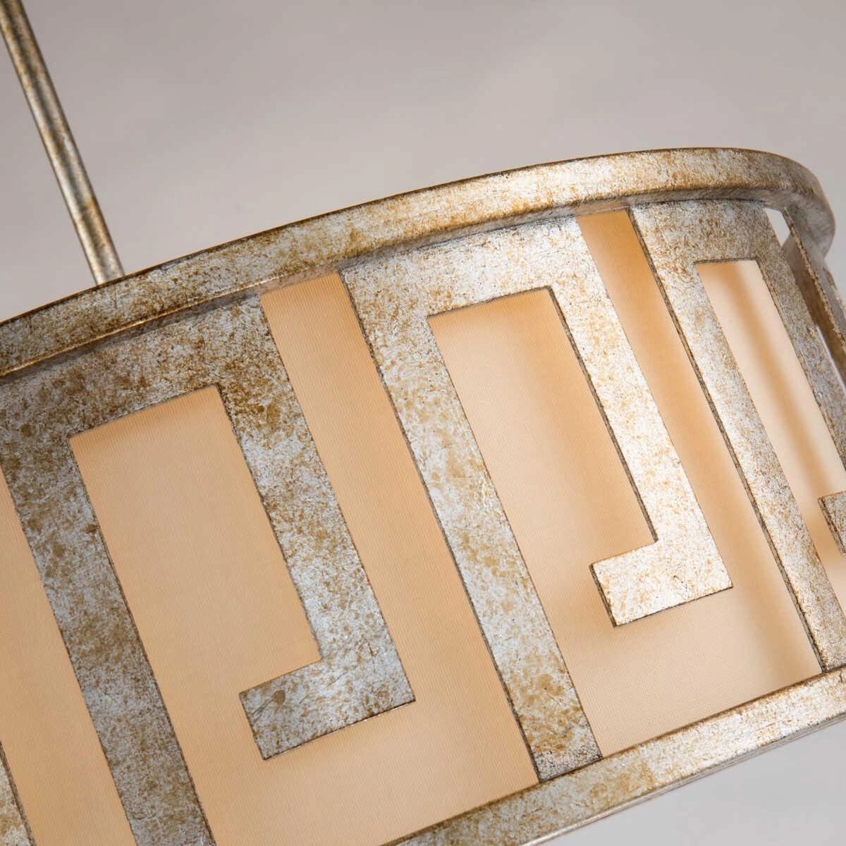 Gilded Nola Lemuria 3 Light Gold Duo-Mount Large Pendant