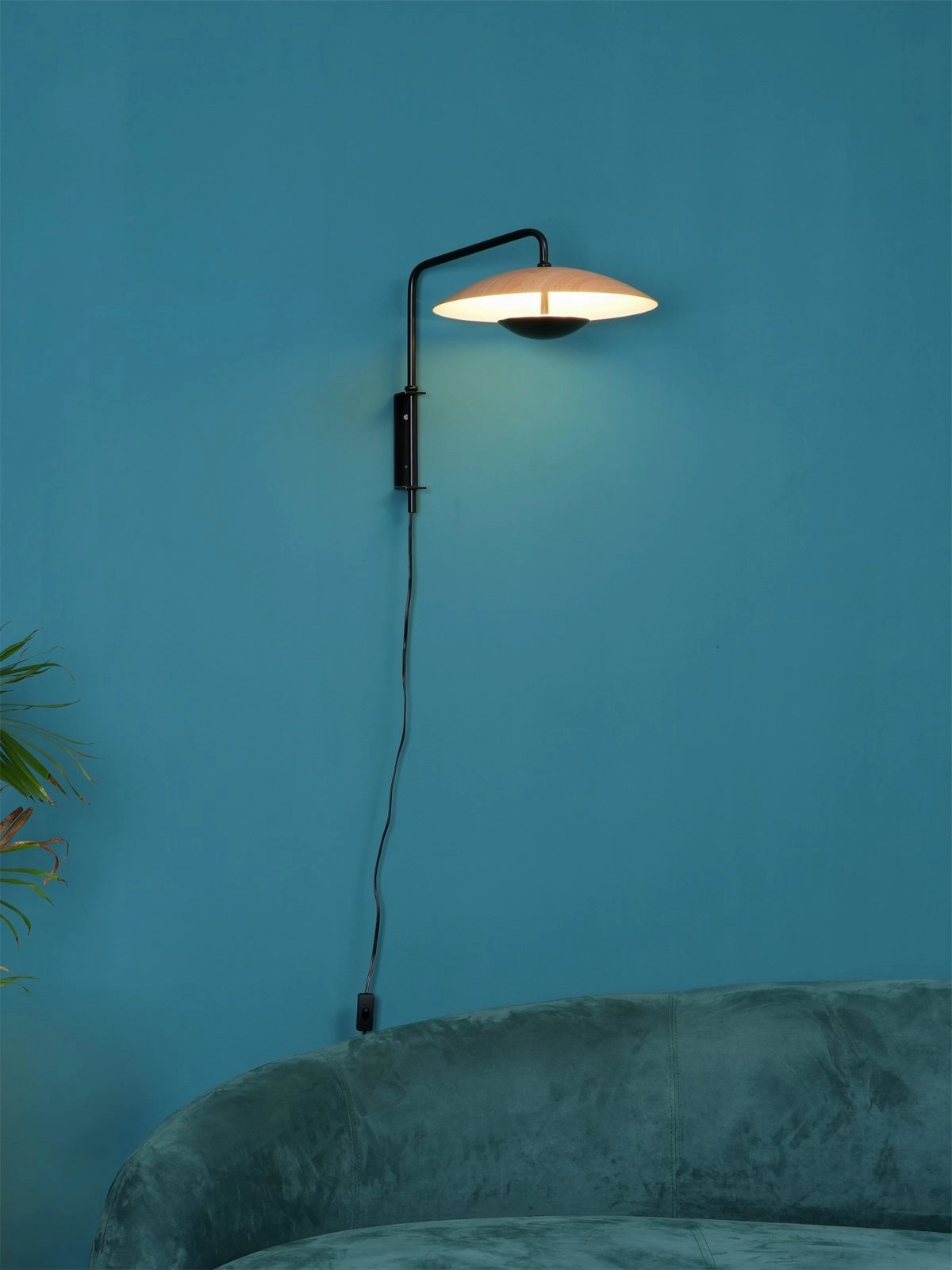 Ginger Plug In Wall Lamp