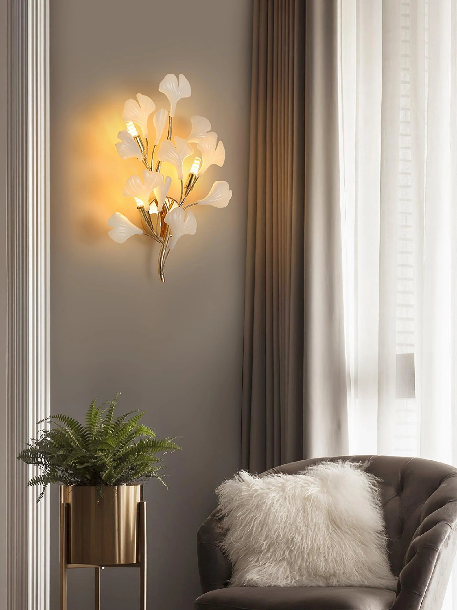 Gingko Wall Lamp