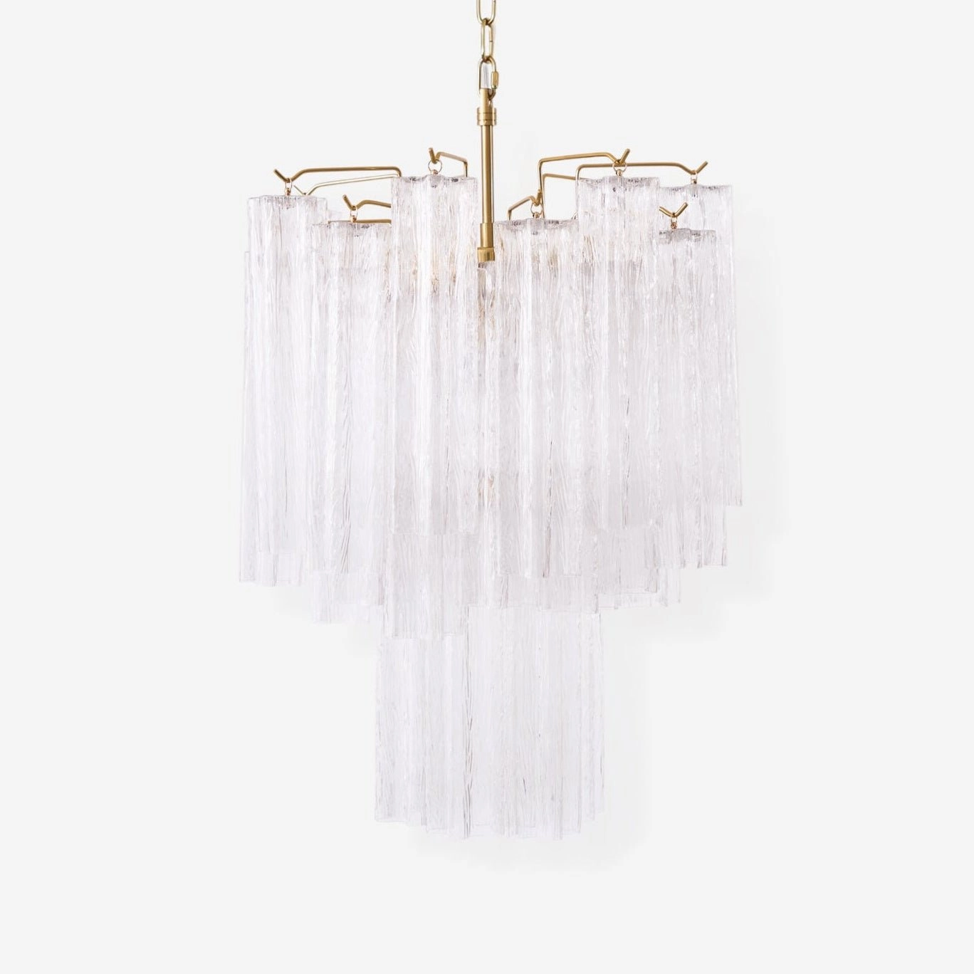 Giselle Murano Glass Chandelier minimalist reading light