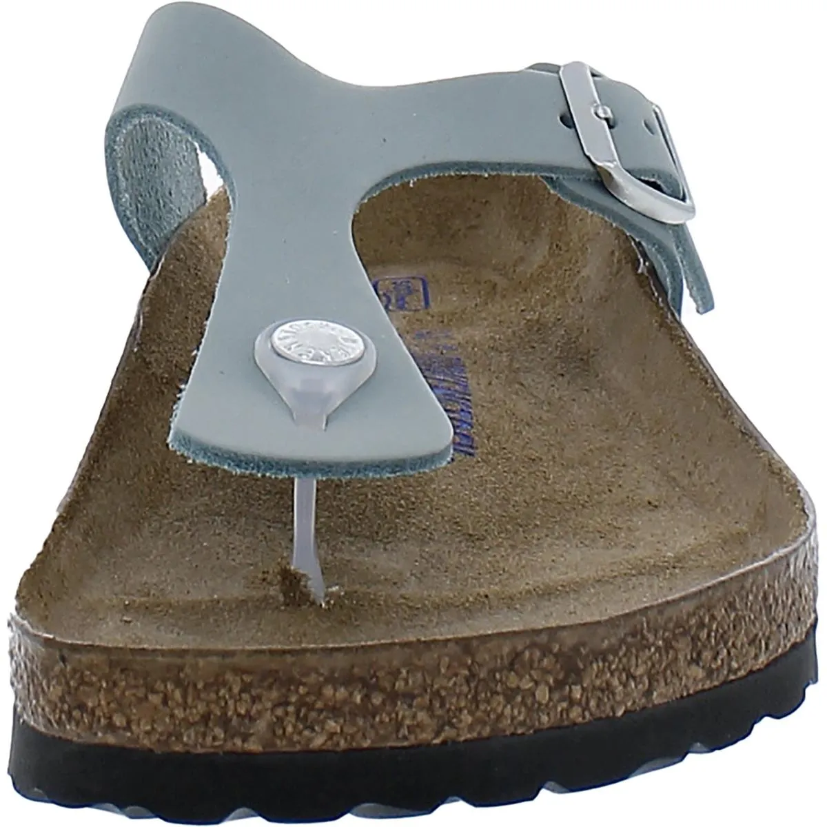 Gizeh BS Womens Nubuck Slide T-Strap Sandals